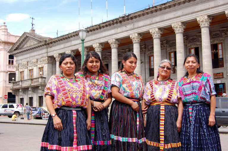 Traje tradiconal de Guatemala