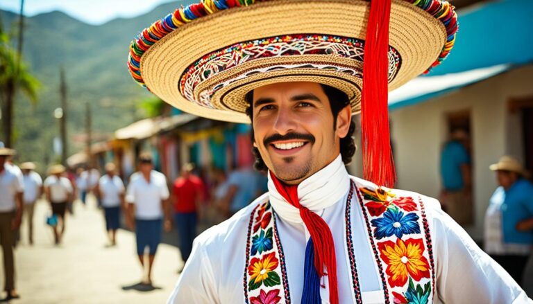 traje típico de hombre en Nicaragua